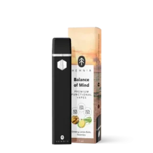 Balance of Mind CBD, CBG and CBN Vape Pen 1ml